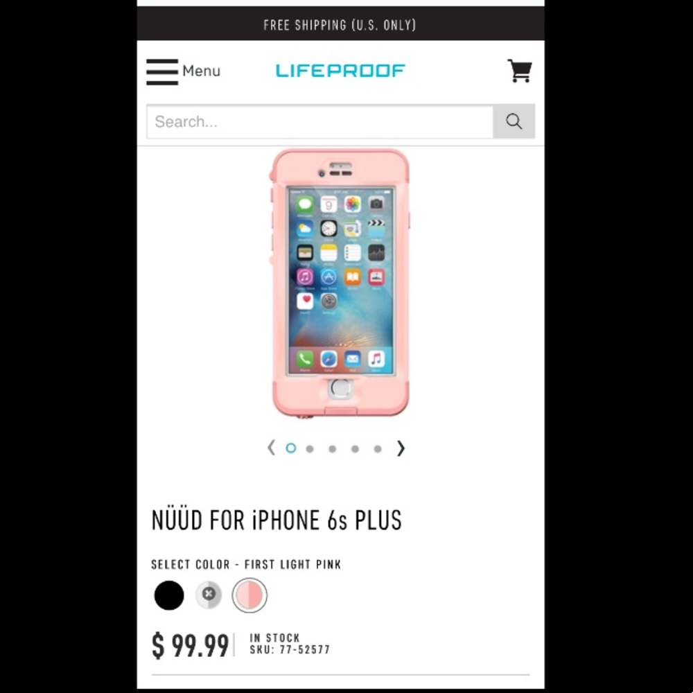 Iphone 6/6s plus LifeProof case